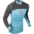 D&#230;hlie Herre LS Performance-Tech M Lett baselayer - Delphium blue