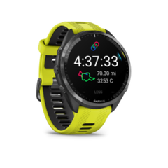 Garmin Forerunner&#174; 965 Sort/gul Premium l&#248;pe- og multisportklokke