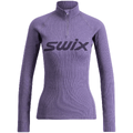 Swix Dame Tr&#248;ye RaceX Merino 1/2 Zip XS Teknisk ulltr&#248;ye Dusty purple