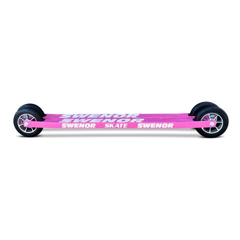 Swenor Skate Long Rulleski Pink Edition Stabile og slitesterke