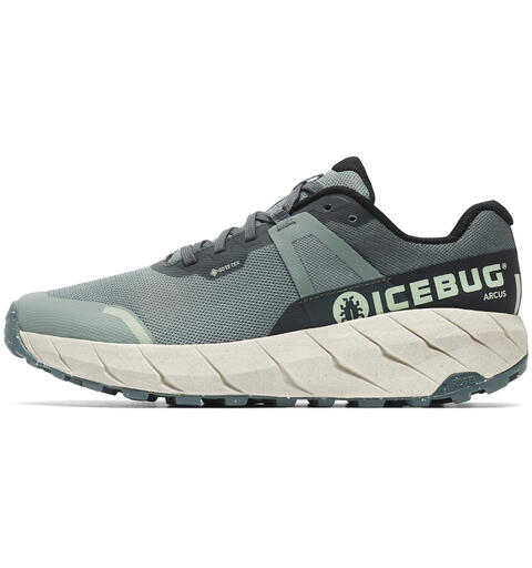 IceBug Herre L&#248;pesko Arcus RB9X GTX Terrengl&#248;pesko med Gore-Tex Green/Stone