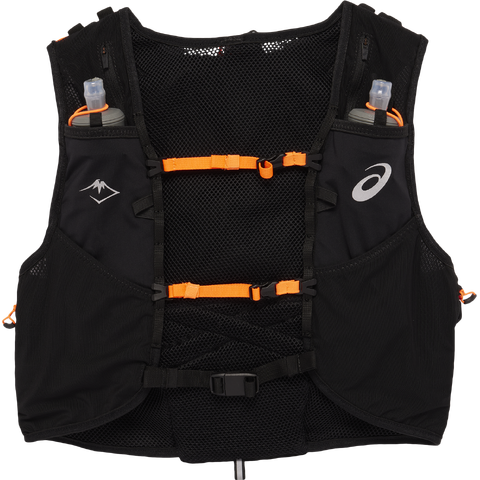 Asics FujiTrail Hydration Vest 7L L&#248;pevest med to flasker - PerfBlk