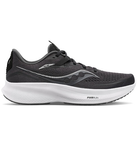 Saucony Dame L&#248;pesko Ride 15 Mengdetreningsko - Black/White