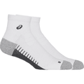 Asics Performance Run Sock Quarter 39-42 Teknisk Løpesokk, Hvit