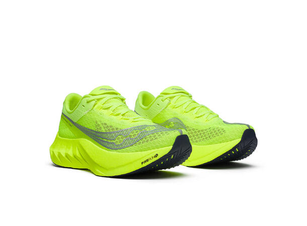 Saucony Løpesko M Endorphin Pro 4 44 Rask konkurransesko-CITRON/SILVER