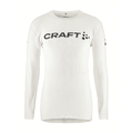 Craft M Tr&#248;ye NOR Pro Wool Extreme X XL Langermet ulltr&#248;ye - White/Blaze