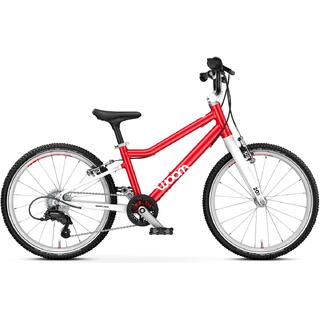 Woom 4 Go Barnesykkel 20&quot; Red Optimalisert geometri for barn 115-130cm