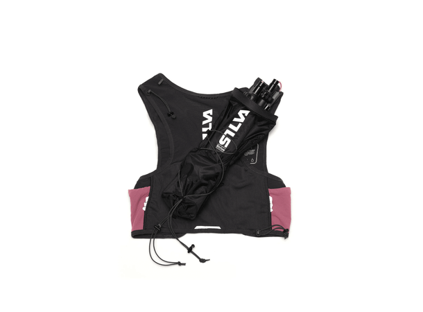 Silva Strive Fly Vest Rose L Lett løpevest med smarte lommer